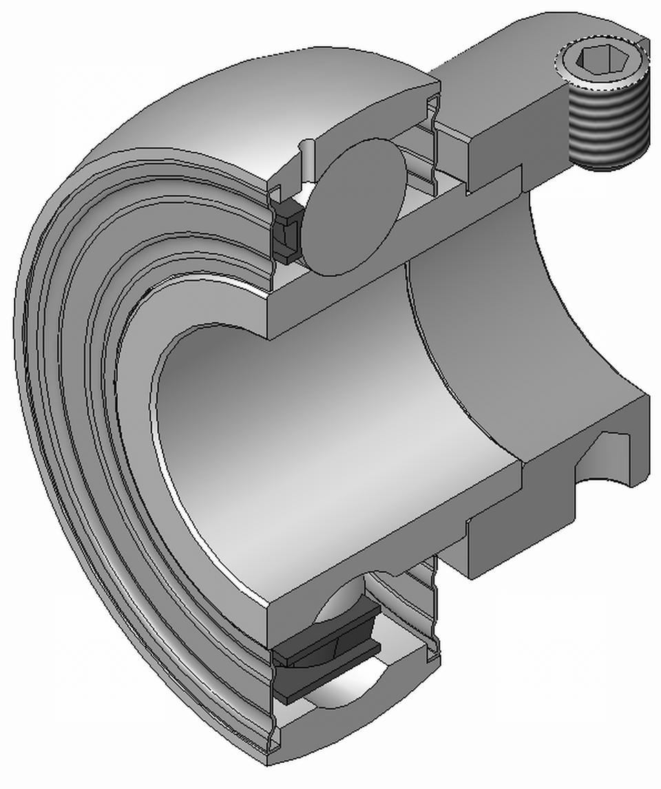 Agricultural machinery bearing product image for farm equipment repair and OEM supply