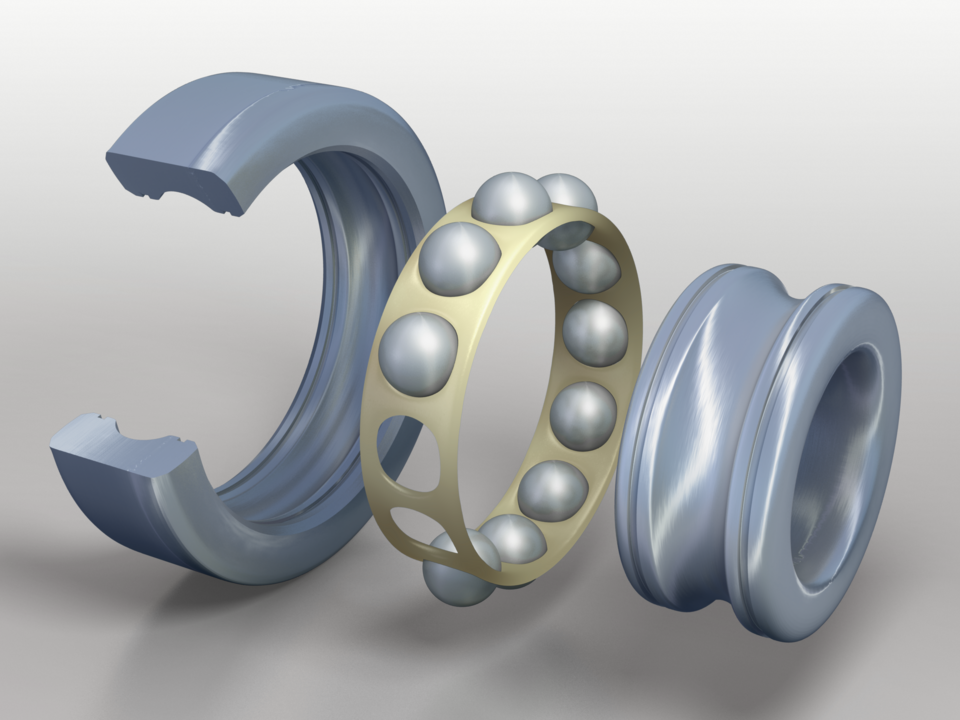 Spiral roller bearing product image for special bearing supply