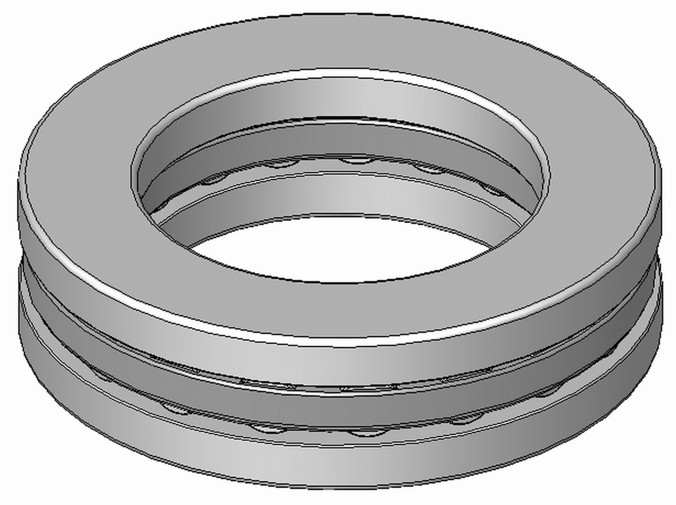 Thrust bearing product image for axial load support
